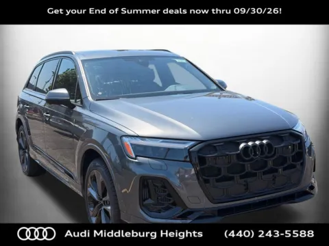 Gray 2026 Audi Q7 55 Premium for sale in Middleburg Heights, OH