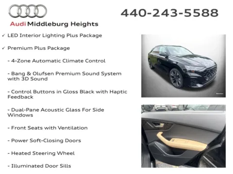 More photos of 2026 Audi Q8 55 Premium Plus at Audi Middleburg Heights, OH