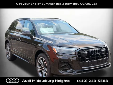 Brown 2026 Audi Q7 45 Premium Plus for sale in Middleburg Heights, OH