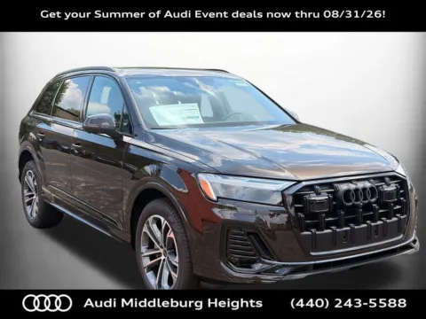 Brown 2026 Audi Q7 45 Premium Plus for sale in Middleburg Heights, OH