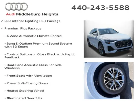More photos of 2026 Audi Q8 55 Premium Plus at Audi Middleburg Heights, OH