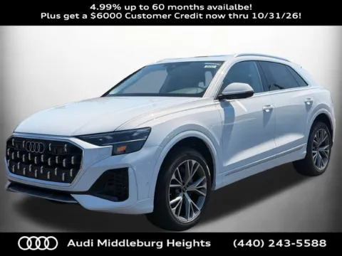 More photos of 2026 Audi Q8 55 Premium Plus at Audi Middleburg Heights, OH