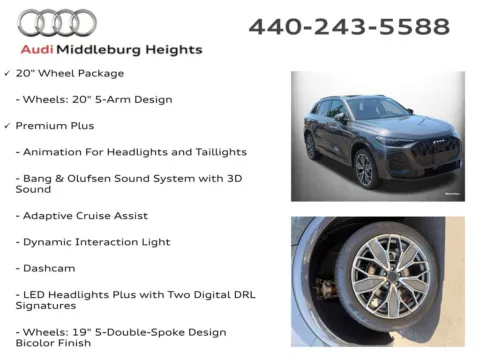 More photos of 2026 Audi Q5 2.0T Premium Plus at Audi Middleburg Heights, OH