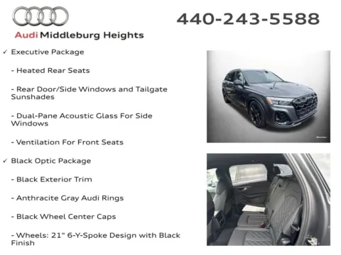 More photos of 2026 Audi SQ7 Premium Plus at Audi Middleburg Heights, OH