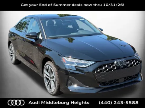 Black 2026 Audi A3 40 Premium Plus for sale in Middleburg Heights, OH