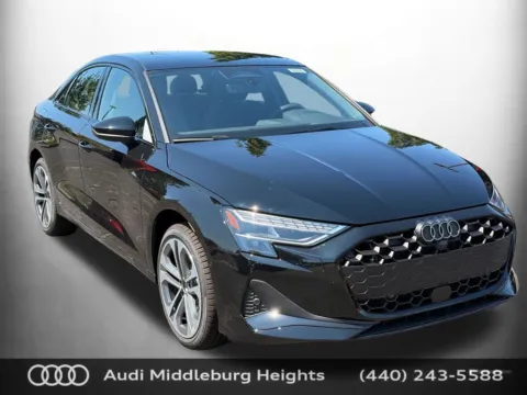 Black 2026 Audi A3 40 Premium Plus for sale in Middleburg Heights, OH