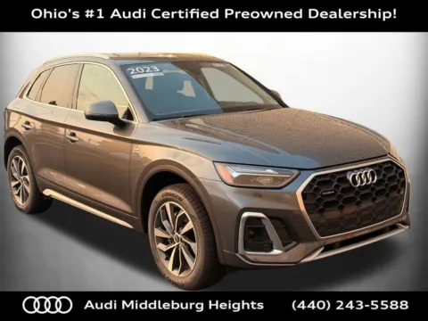 Gray 2023 Audi Q5 45 S line Premium for sale in Middleburg Heights, OH