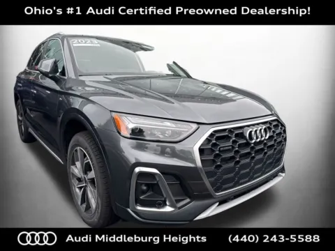 Gray 2023 Audi Q5 45 S line Premium for sale in Middleburg Heights, OH