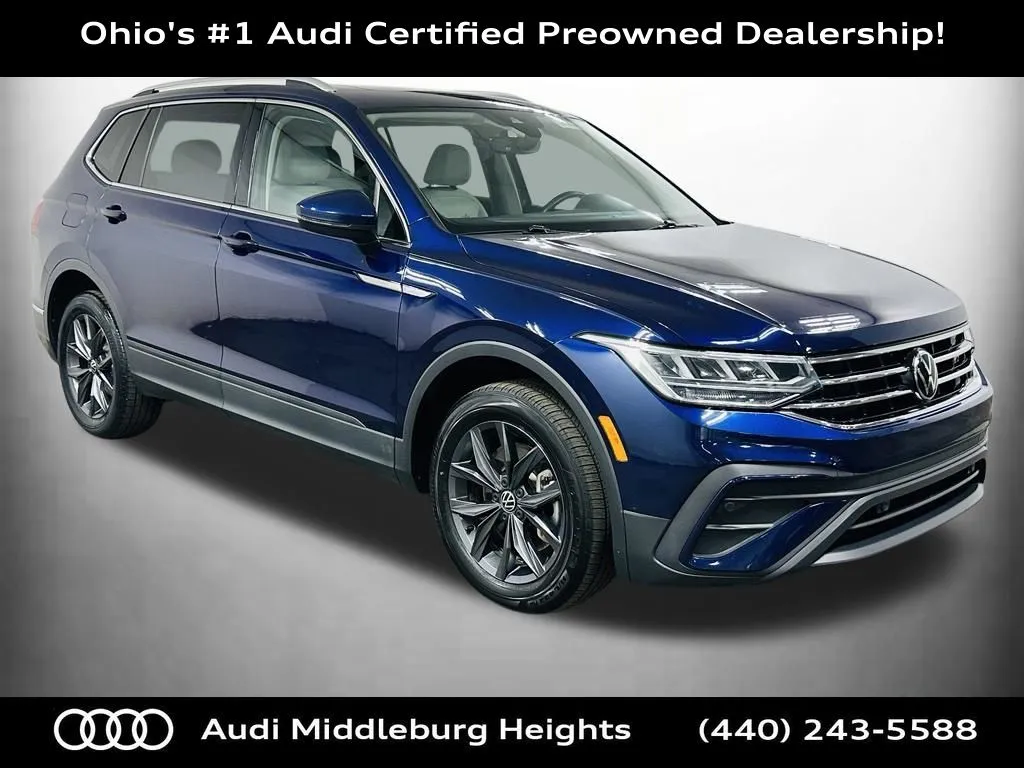 Blue 2023 Volkswagen Tiguan 2.0T SE for sale in Middleburg Heights, OH