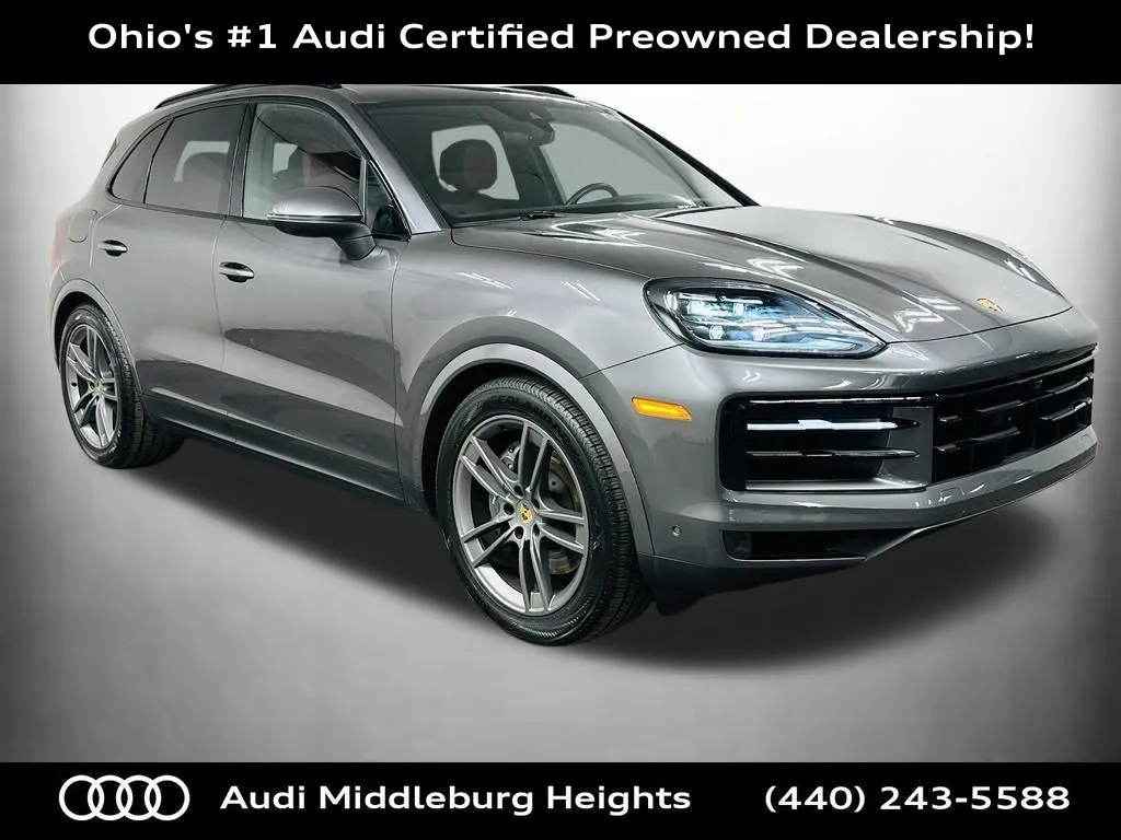 Gray 2024 Porsche Cayenne for sale in Middleburg Heights, OH