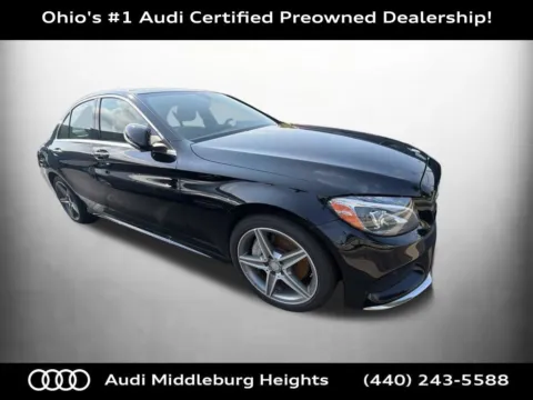 Black 2015 Mercedes-Benz C-Class C 400 for sale in Middleburg Heights, OH