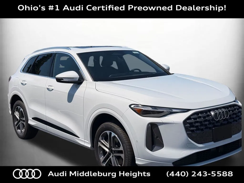 White 2026 Audi Q5 2.0T Premium Plus for sale in Middleburg Heights, OH