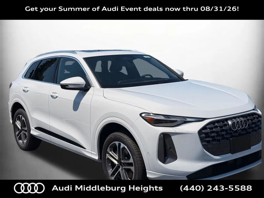 White 2026 Audi Q5 2.0T Premium Plus for sale in Middleburg Heights, OH