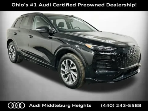 Black 2025 Audi Q6 e-tron Premium Plus for sale in Middleburg Heights, OH