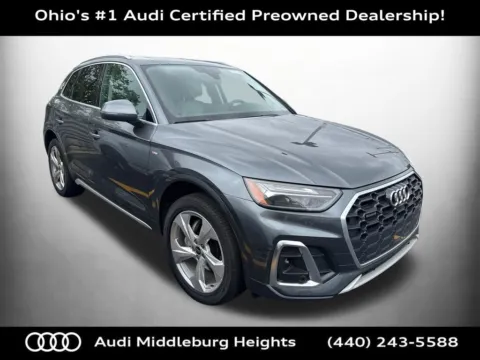 Gray 2023 Audi Q5 45 S line Premium Plus for sale in Middleburg Heights, OH