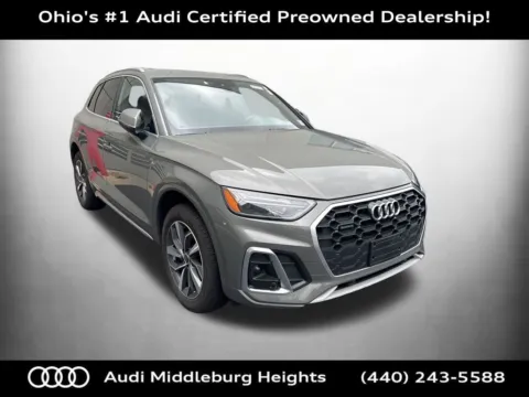 Gray 2023 Audi Q5 45 S line Premium for sale in Middleburg Heights, OH