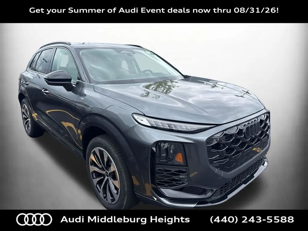 Gray 2026 Audi Q3 S line for sale in Middleburg Heights, OH