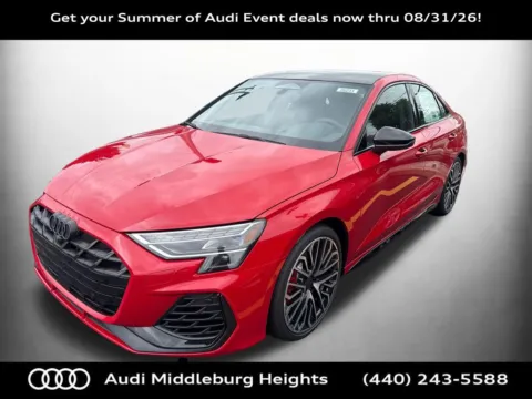 Another view of 2026 Audi S3 2.0T for sale in Middleburg Heights, OH at Audi Middleburg Heights