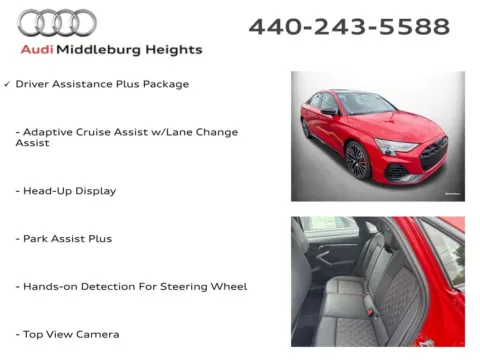 More photos of 2026 Audi S3 2.0T at Audi Middleburg Heights, OH