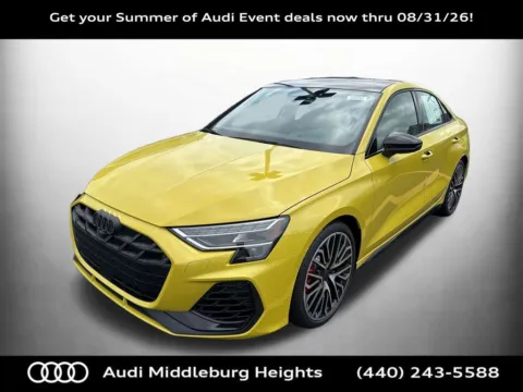 Another view of 2026 Audi S3 2.0T for sale in Middleburg Heights, OH at Audi Middleburg Heights