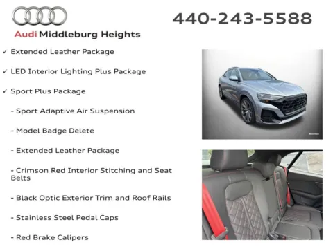 More photos of 2026 Audi Q8 55 Prestige at Audi Middleburg Heights, OH