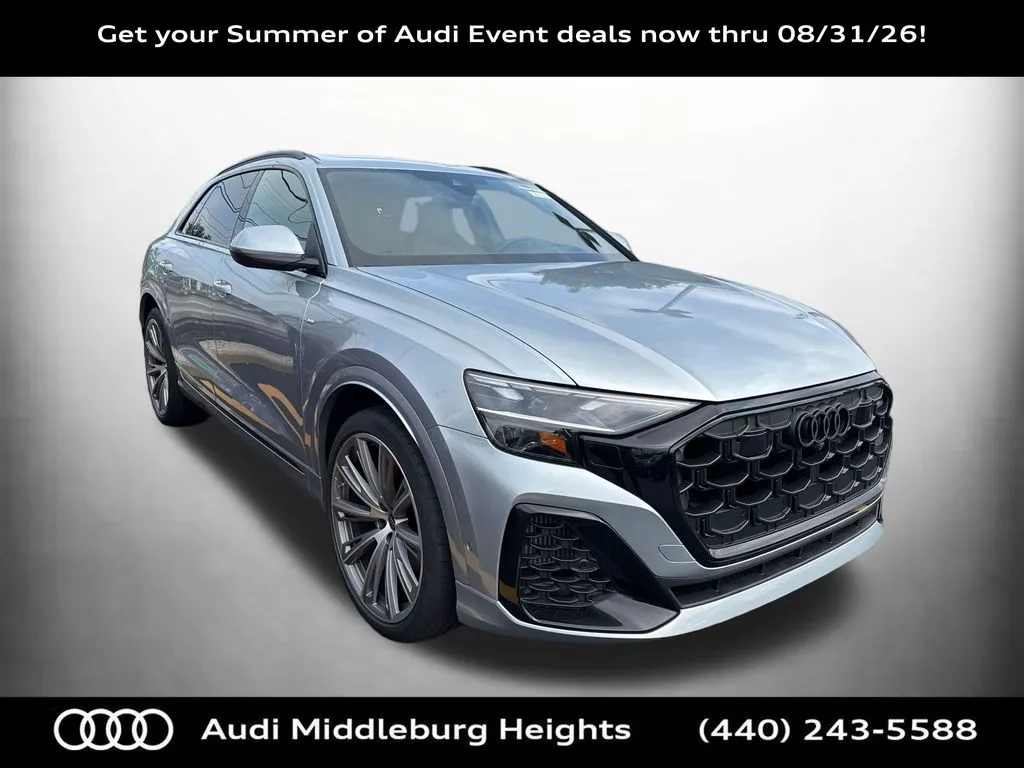 Silver 2026 Audi Q8 55 Prestige for sale in Middleburg Heights, OH