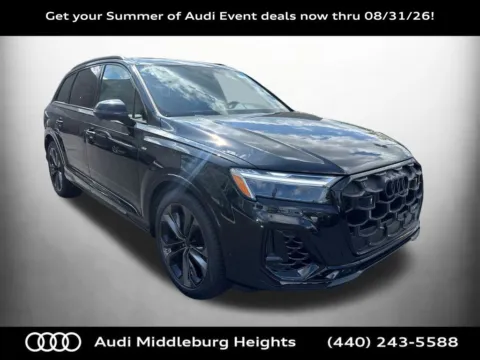Black 2026 Audi Q7 55 Premium Plus for sale in Middleburg Heights, OH