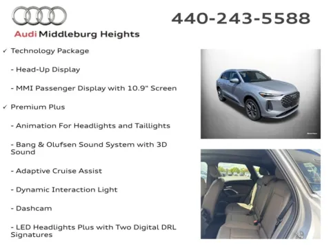 More photos of 2026 Audi Q5 2.0T Premium Plus at Audi Middleburg Heights, OH
