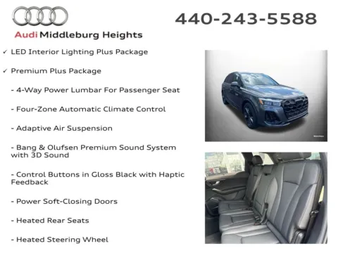 More photos of 2026 Audi Q7 55 Premium Plus at Audi Middleburg Heights, OH