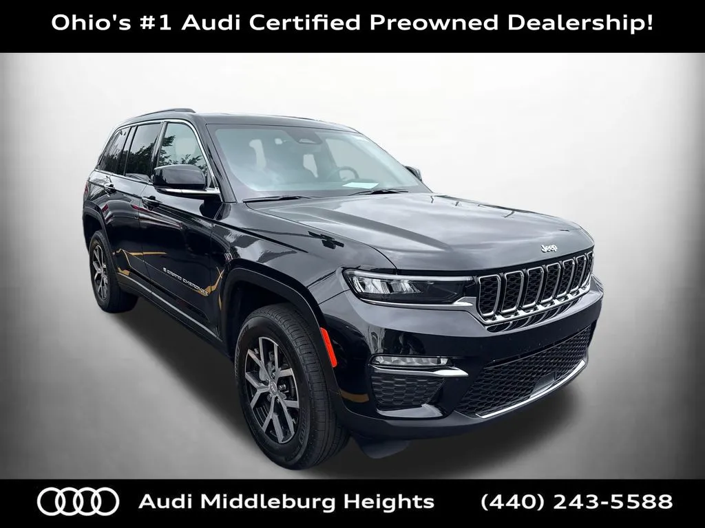 Black 2024 Jeep Grand Cherokee Limited for sale in Middleburg Heights, OH