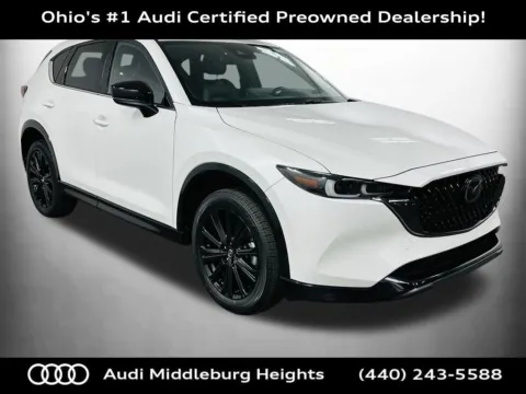 White 2024 Mazda CX-5 2.5 Turbo Premium for sale in Middleburg Heights, OH