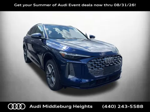 Blue 2026 Audi Q5 2.0T Premium Plus for sale in Middleburg Heights, OH
