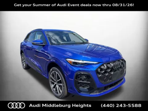 Blue 2026 Audi Q5 2.0T Premium Plus for sale in Middleburg Heights, OH