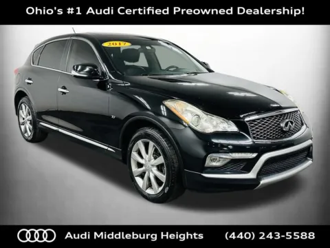 Black 2017 INFINITI QX50 for sale in Middleburg Heights, OH