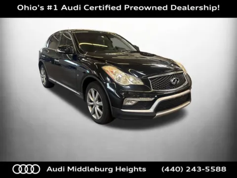Black 2017 INFINITI QX50 for sale in Middleburg Heights, OH
