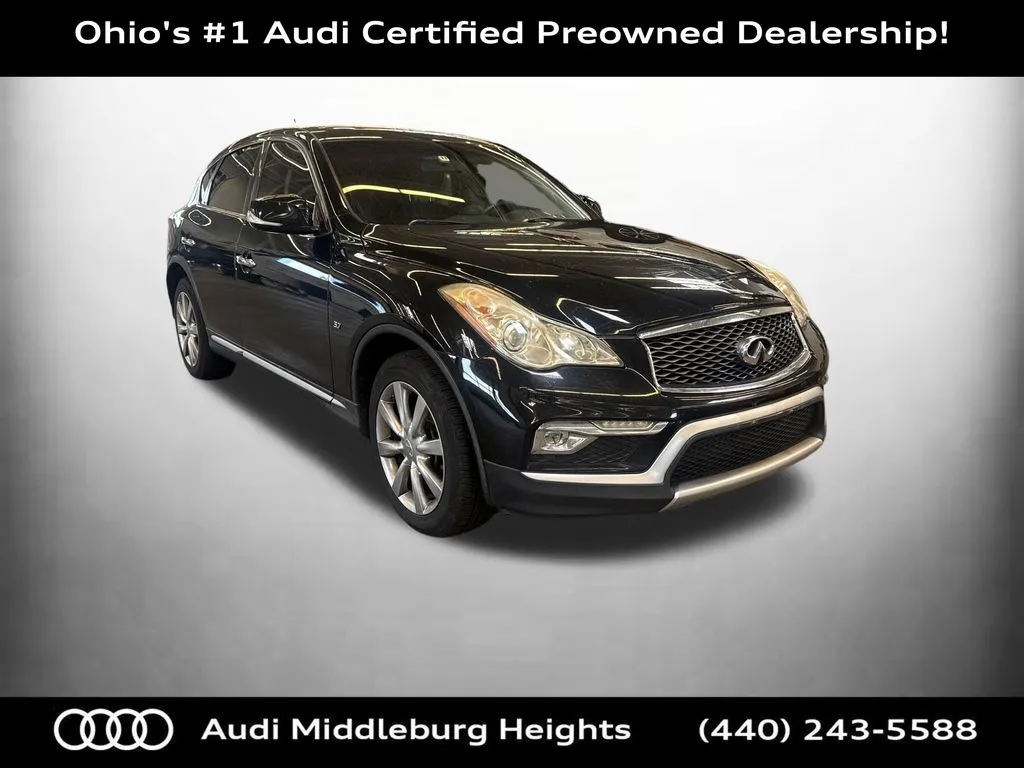 Black 2017 INFINITI QX50 for sale in Middleburg Heights, OH