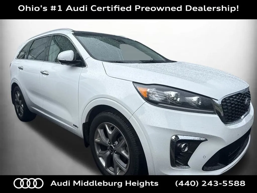 White 2020 Kia Sorento SX for sale in Middleburg Heights, OH