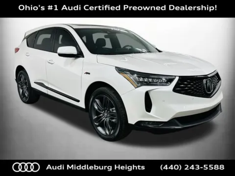 White 2024 Acura RDX A-Spec Package for sale in Middleburg Heights, OH