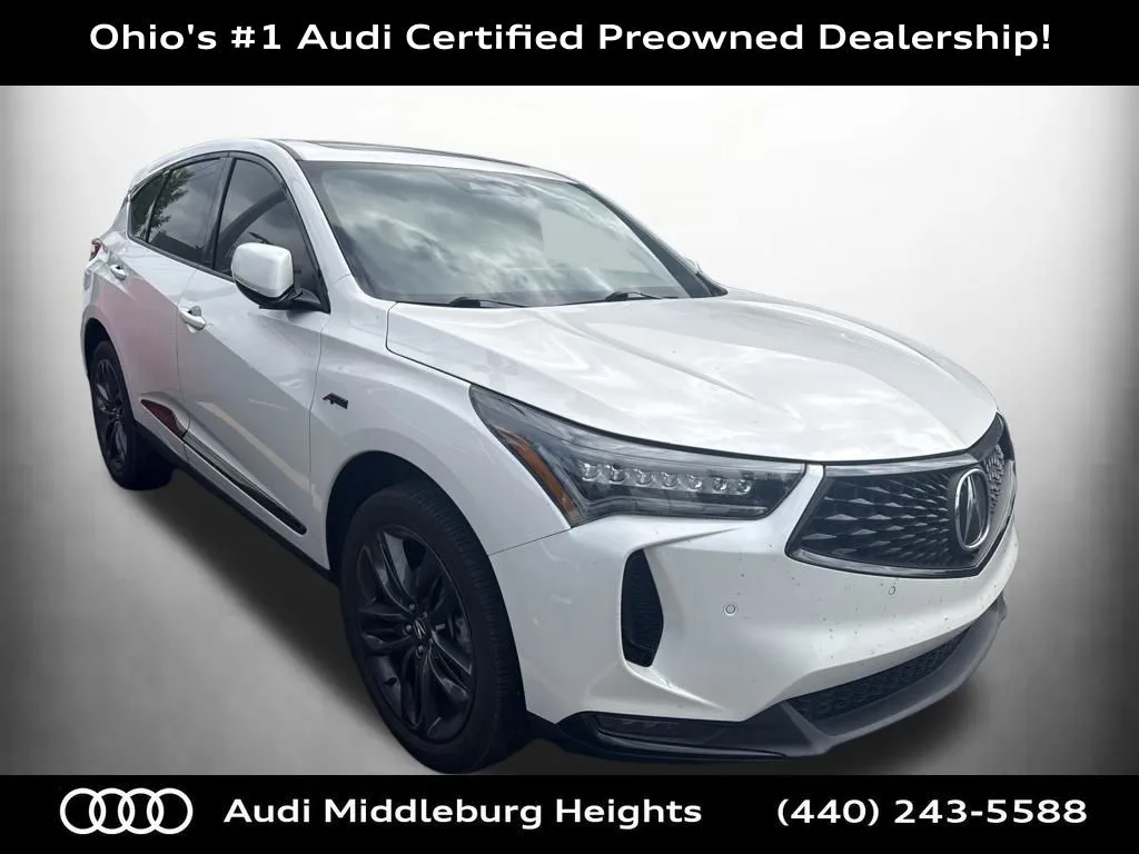 White 2024 Acura RDX A-Spec Package for sale in Middleburg Heights, OH