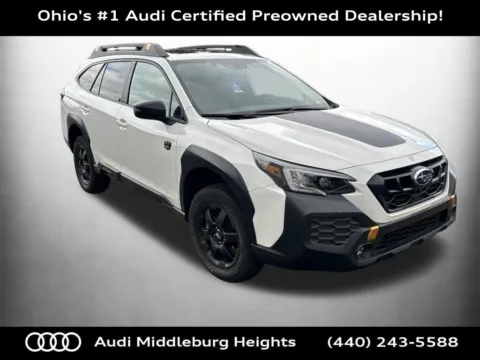 White 2024 Subaru Outback Wilderness for sale in Middleburg Heights, OH