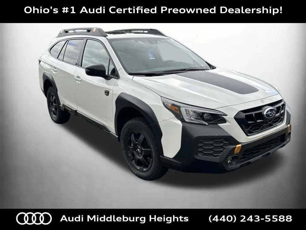 White 2024 Subaru Outback Wilderness for sale in Middleburg Heights, OH