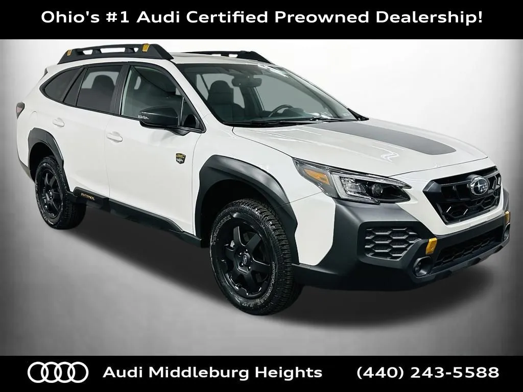 White 2024 Subaru Outback Wilderness for sale in Middleburg Heights, OH