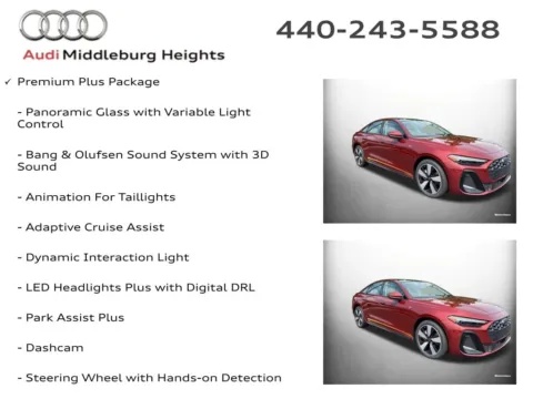 More photos of 2026 Audi A5 2.0T Premium Plus at Audi Middleburg Heights, OH
