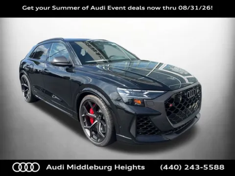 Black 2026 Audi RS Q8 performance 4.0T for sale in Middleburg Heights, OH