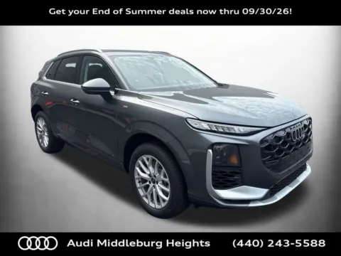 Gray 2026 Audi Q3 S line for sale in Middleburg Heights, OH