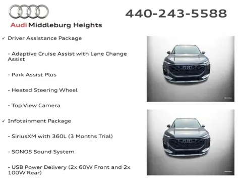More photos of 2026 Audi Q3 S line at Audi Middleburg Heights, OH