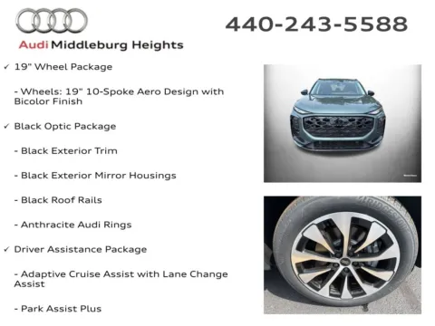 More photos of 2026 Audi Q3 S line at Audi Middleburg Heights, OH