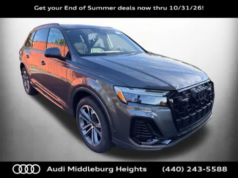 Gray 2026 Audi Q7 45 Premium for sale in Middleburg Heights, OH