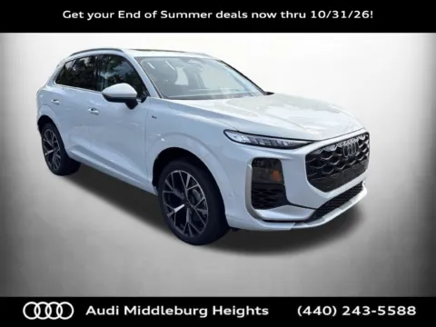 White 2026 Audi Q3 S line for sale in Middleburg Heights, OH