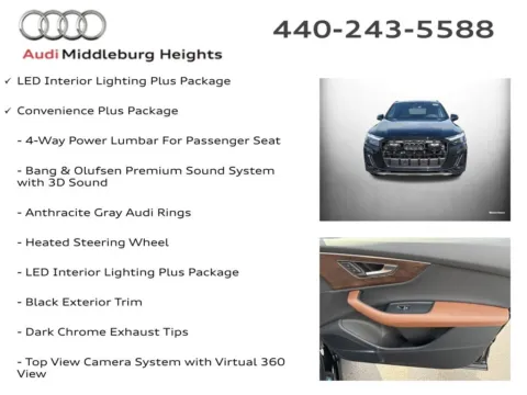 More photos of 2026 Audi Q7 45 Premium at Audi Middleburg Heights, OH